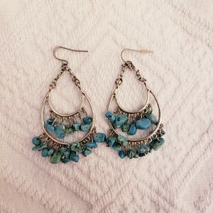 Boho Turquoise Earrings